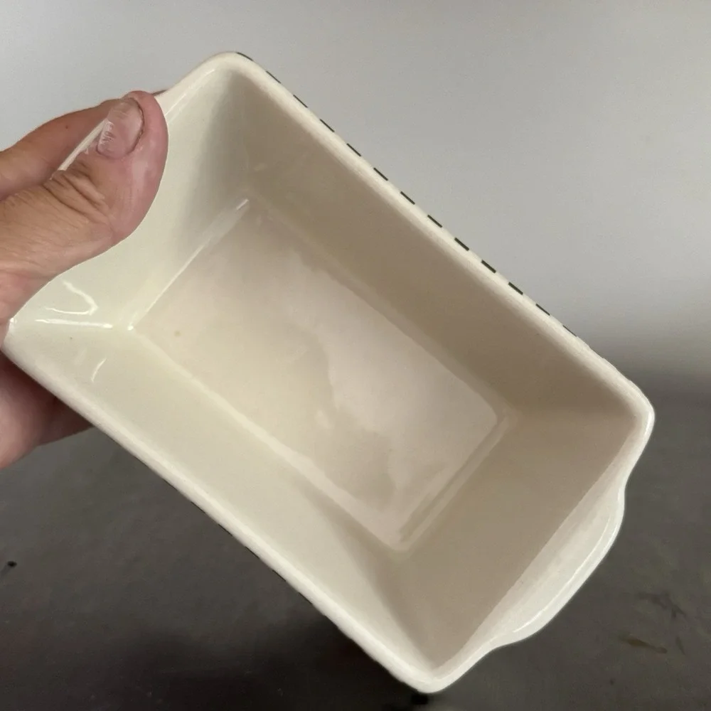 Vintage Stoneware Mini-Loaf Pans, Nantucket And Royal‎ Norfolk